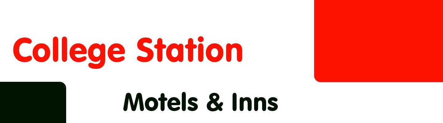Best motels & inns in College Station - Rating & Reviews